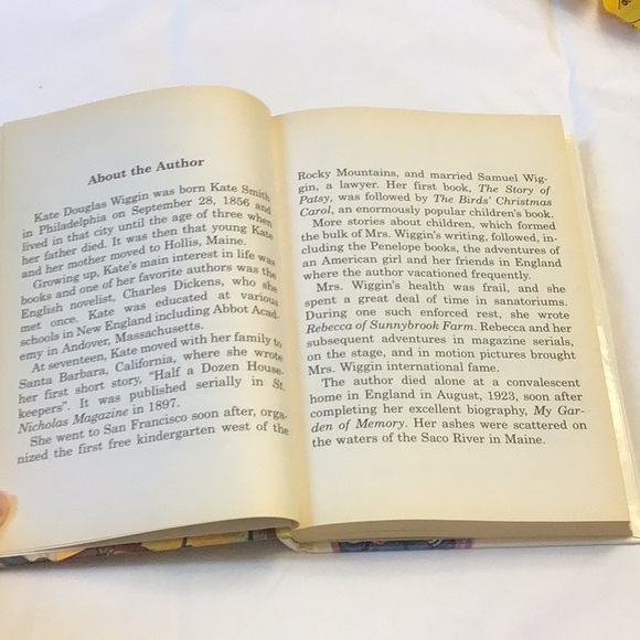 COPY - 🎉2/15.00🎉Great Illustrated Classics,rare,Rebecca of Sunnybrook Farm,Hard… - Picture 9 of 11